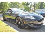 Ultimate Black Metallic Jaguar XK in 2012