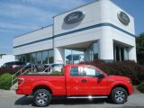 2013 Race Red Ford F150 STX SuperCab 4x4 #70818288