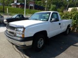 2003 Summit White Chevrolet Silverado 1500 LS Regular Cab 4x4 #70818690