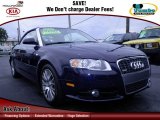 2009 Moro Blue Pearl Effect Audi A4 2.0T Cabriolet #70819021