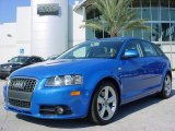 2008 Audi A3 Sprint Blue Pearl Effect