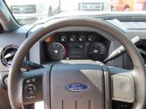 2012 Ford F550 Super Duty XL Crew Cab 4x4 Chassis Steering Wheel