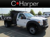 2012 Oxford White Ford F550 Super Duty XL Regular Cab 4x4 Chassis #70818144