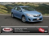 2012 Clearwater Blue Metallic Toyota Camry LE #70818093