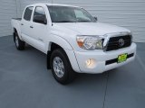 2011 Super White Toyota Tacoma V6 SR5 PreRunner Double Cab #70818569