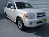 Arctic Frost Pearl Toyota Sequoia in 2005