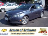 2013 Atlantis Blue Metallic Chevrolet Cruze LT #70818545