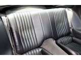 2002 Pontiac Firebird Coupe Rear Seat
