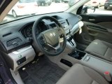 2013 Honda CR-V EX AWD Gray Interior