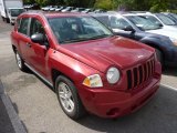 2007 Inferno Red Crystal Pearlcoat Jeep Compass Sport #70893895