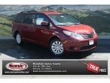 2013 Salsa Red Pearl Toyota Sienna LE AWD #70893559