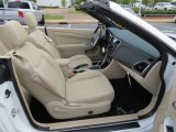 2013 Chrysler 200 Touring Convertible Black/Light Frost Beige Interior