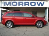 2009 Inferno Red Crystal Pearl Dodge Journey SXT AWD #70925737