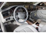 2013 Audi A6 3.0T quattro Sedan Titanium Gray Interior
