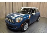 Surf Blue Mini Cooper in 2012