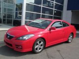 2007 Absolutely Red Toyota Solara SE V6 Coupe #70925606