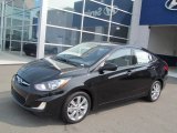 2013 Ultra Black Hyundai Accent GLS 4 Door #70925604