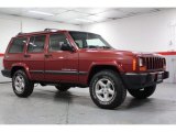 1999 Chili Pepper Red Pearl Jeep Cherokee Sport 4x4 #70925948