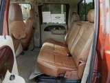 2007 Ford F350 Super Duty King Ranch Crew Cab 4x4 Dually Rear Seat