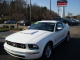 2008 Performance White Ford Mustang V6 Deluxe Coupe #7064566