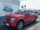 2012 Red Candy Metallic Ford F150 FX4 SuperCrew 4x4 #70963155