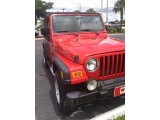 2006 Flame Red Jeep Wrangler Sport 4x4 #70963086