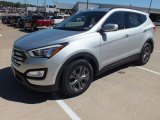 Moonstone Silver Hyundai Santa Fe in 2013