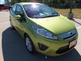 2013 Lime Squeeze Ford Fiesta SE Sedan #71010463