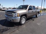 2013 Mocha Steel Metallic Chevrolet Silverado 1500 LT Crew Cab 4x4 #71010174