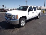 2012 Summit White Chevrolet Silverado 1500 LT Crew Cab 4x4 #71010162
