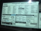 2013 GMC Sierra 1500 SLE Crew Cab 4x4 Window Sticker