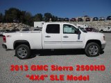2013 Summit White GMC Sierra 2500HD SLE Crew Cab 4x4 #71010383