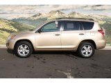Sandy Beach Metallic Toyota RAV4 in 2010