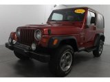 1999 Chili Pepper Red Pearlcoat Jeep Wrangler Sport 4x4 #71009713
