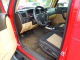 2006 Hummer H3  Ebony Black/Light Cashmere Beige Interior