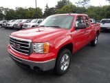 2012 Fire Red GMC Sierra 1500 SLE Extended Cab 4x4 #71010242