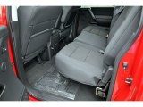 2012 Nissan Titan SV Heavy Metal Chrome Edition Crew Cab 4x4 Rear Seat