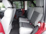 2010 Jeep Wrangler Unlimited Rubicon 4x4 Rear Seat