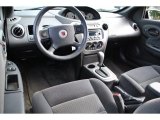 2005 Saturn ION 3 Quad Coupe Black Interior