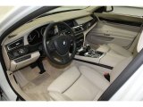 2012 BMW 7 Series 750Li Sedan Oyster Interior