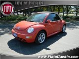 2005 Sundown Orange Volkswagen New Beetle GLS 1.8T Convertible #71063346