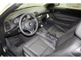 2013 BMW 1 Series 128i Convertible Black Interior