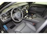 2013 BMW 5 Series 550i Sedan Black Interior