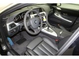 2013 BMW 6 Series 650i Gran Coupe Black Interior