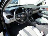 2013 Cadillac ATS 3.6L Luxury Light Platinum/Jet Black Accents Interior