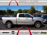2012 Bright Silver Metallic Dodge Ram 2500 HD Big Horn Crew Cab 4x4 #71062512