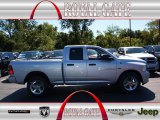 2012 Bright Silver Metallic Dodge Ram 1500 Express Quad Cab 4x4 #71062482