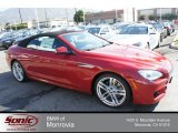 2013 Imola Red BMW 6 Series 650i Convertible #71062825
