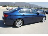 Deep Sea Blue Metallic BMW 5 Series in 2013