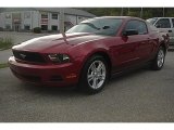 2010 Red Candy Metallic Ford Mustang V6 Coupe #71063127